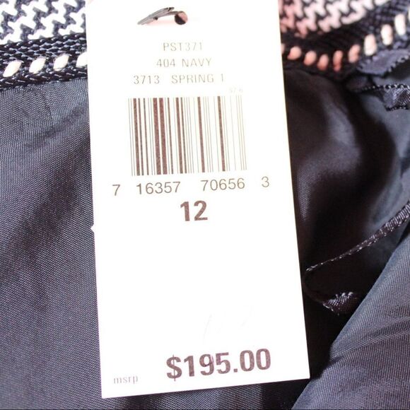 ANN KLEIN New York Linen Career Skirt Size 12 - Picture 8 of 9